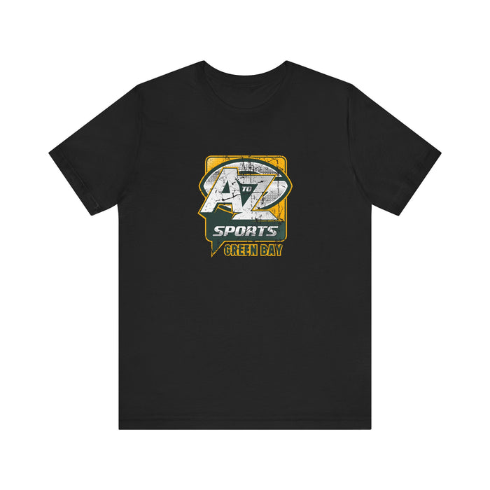 A to Z Sports Packers Distressed T-Shirt