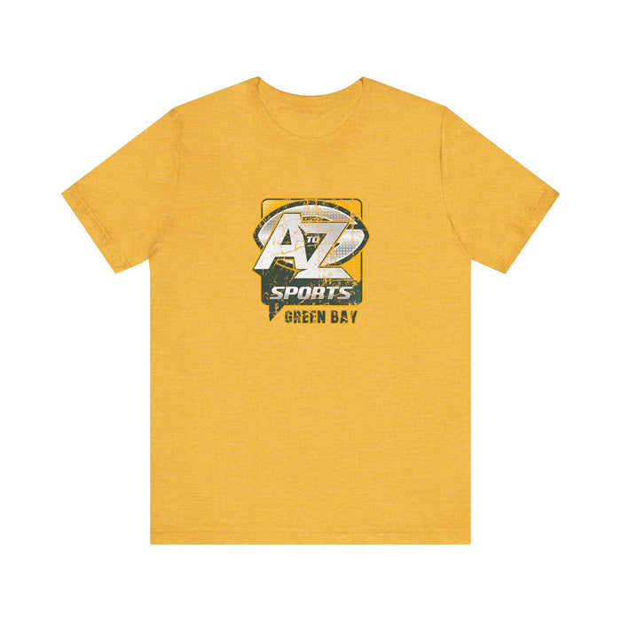 A to Z Sports Packers Distressed T-Shirt