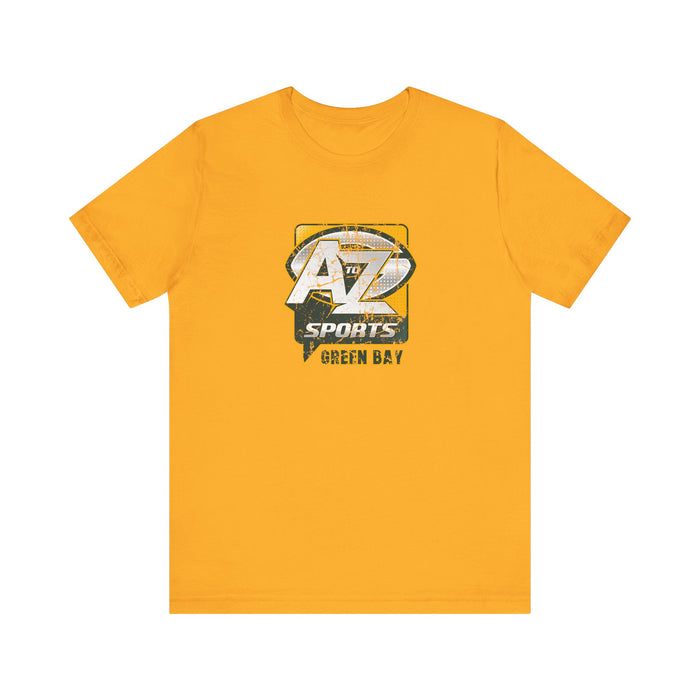 A to Z Sports Packers Distressed T-Shirt