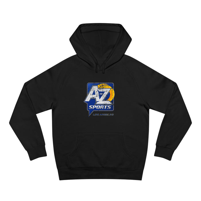 A to Z Sports Rams Distressed Hoodie