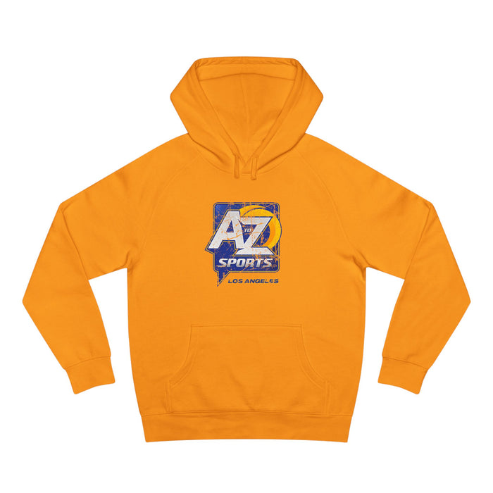 A to Z Sports Rams Distressed Hoodie