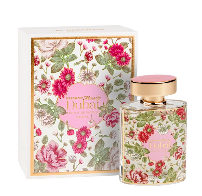 Al Haramain Miracle Dubai – Unisex Eau de Parfum 3.4 oz (100ml)