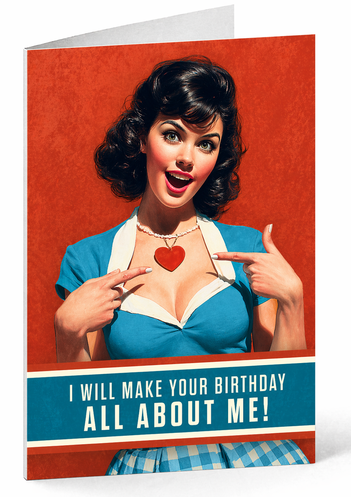 All About Me Greeting Card
