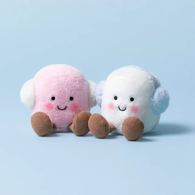 Amuseables Toasty Pink and White Marshmallow