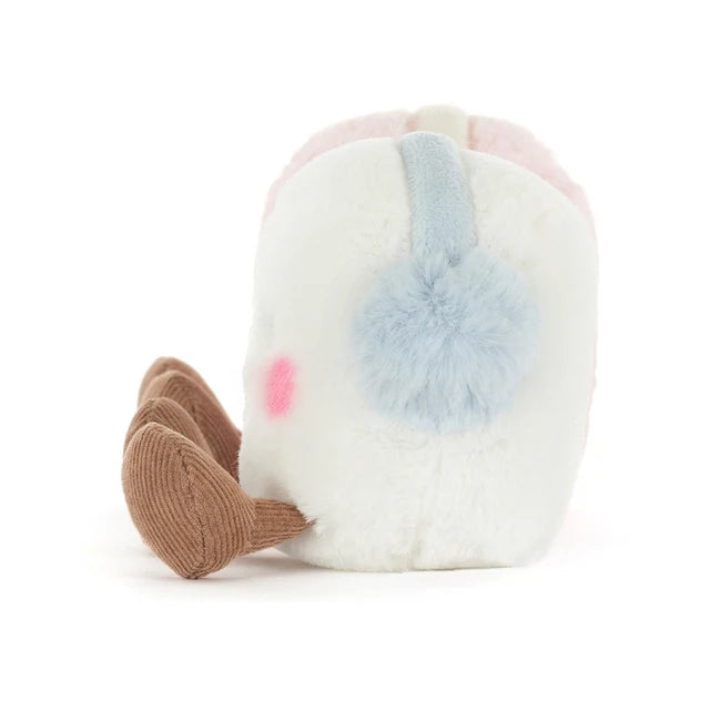 Amuseables Toasty Pink and White Marshmallow