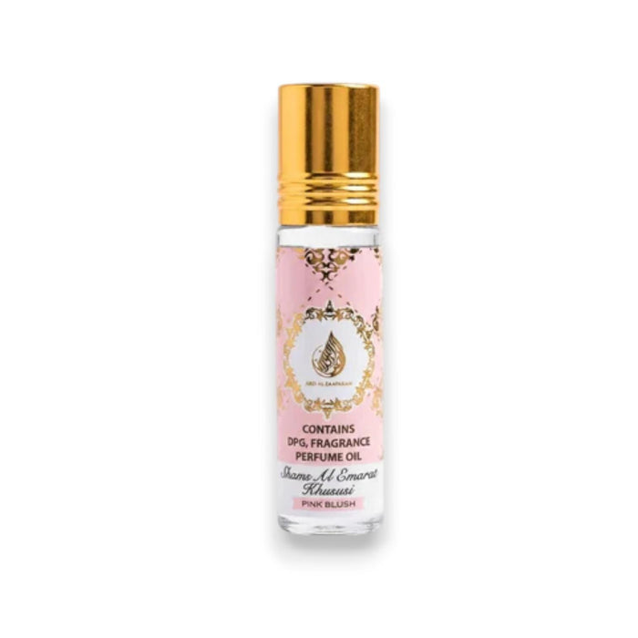 Ard Al Zaafaran Pink Blush – Unisex Parfum Oil Roll-On 0.34 oz (10ml)
