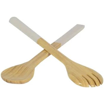 Bamboo Large Salad Server Set