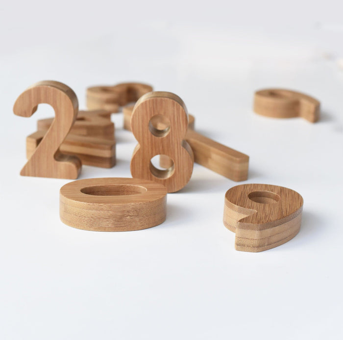 Wee Gallery Bamboo Numbers