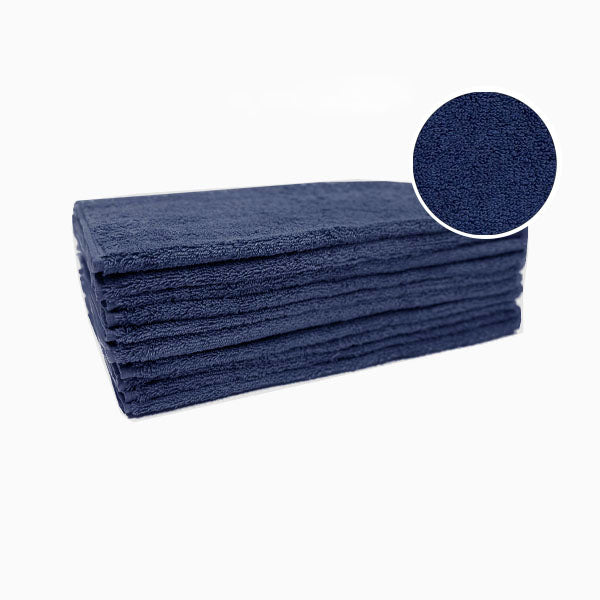 Barneys Platinum Collection Facial Towels - Commercial Quality - Navy