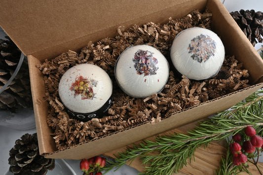 Bath Bomb Trio Gift Set