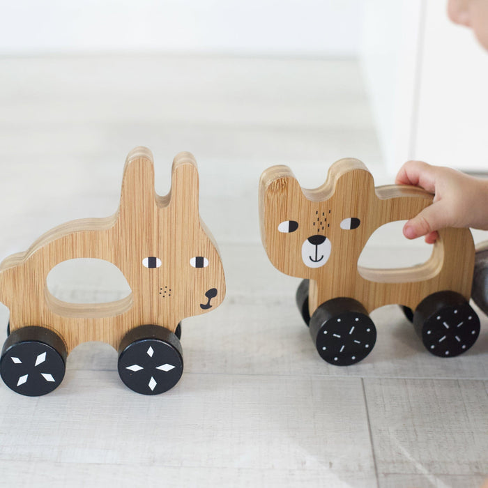 Wee Gallery Bear Push Toy