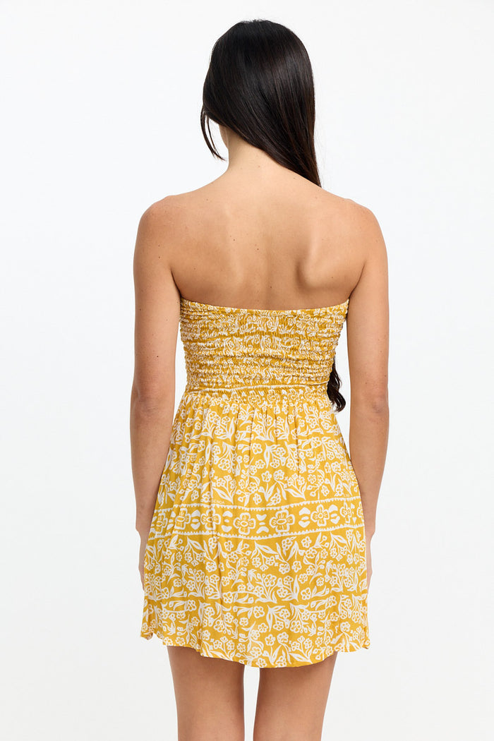 BENOA Caitie Dress (Spring, Goldie, Cowrie Basket)
