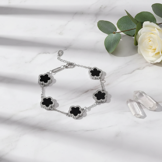 Black Clover bracelet alternative luxurious background