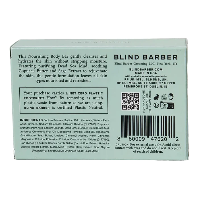 Blind Barber Nourishing Body Bar kroppssåpe