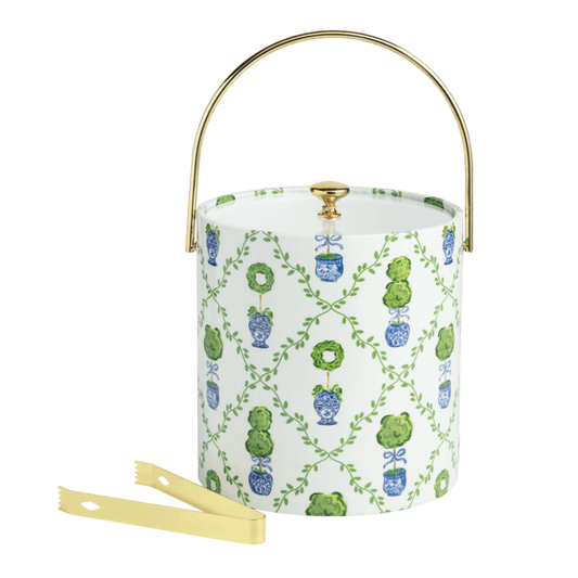 Boxwood Vinyl Ice Bucket