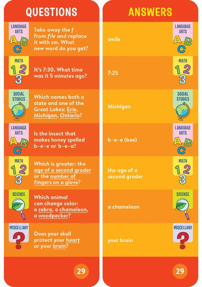 Brain Quest 2nd Grade