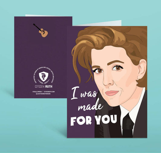 Brandi Carlile I Was Made For You Card