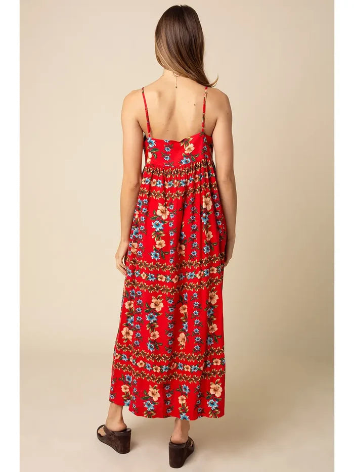 Bria Floral Cami Maxi Dress