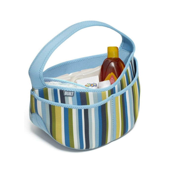 BUILT® Baby Buddy Essentials Caddy in Baby Pink Stripe at Your Oil Tools