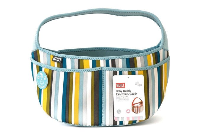 BUILT® Baby Buddy Essentials Caddy in Baby Pink Stripe at Your Oil Tools