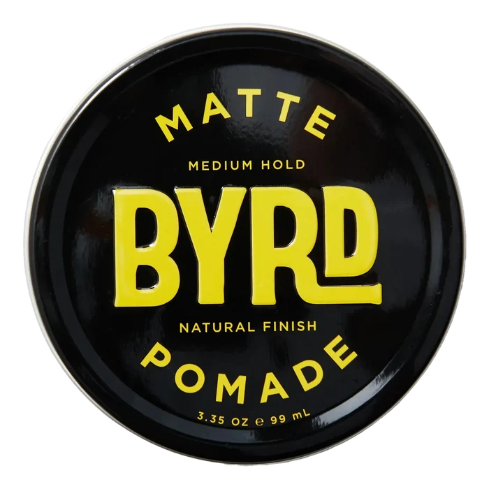 BYRD matte pomade boks med medium hold og matt finish, 99 ml