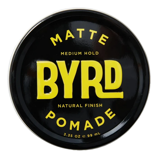 BYRD matte pomade boks med medium hold og matt finish, 99 ml