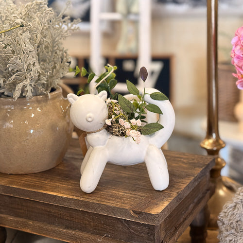 Cat Balloon Planter