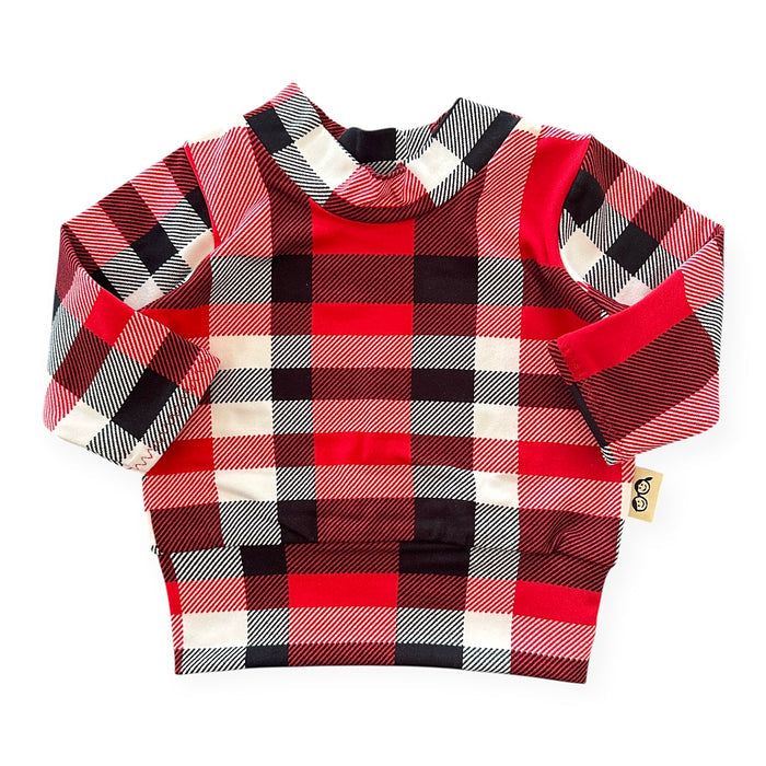 Classic Red Plaid Top - Short, Long or Sleeveless
