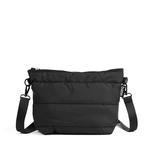Base Supply CLOUD STASH BASE CROSSBODY BAG in Black