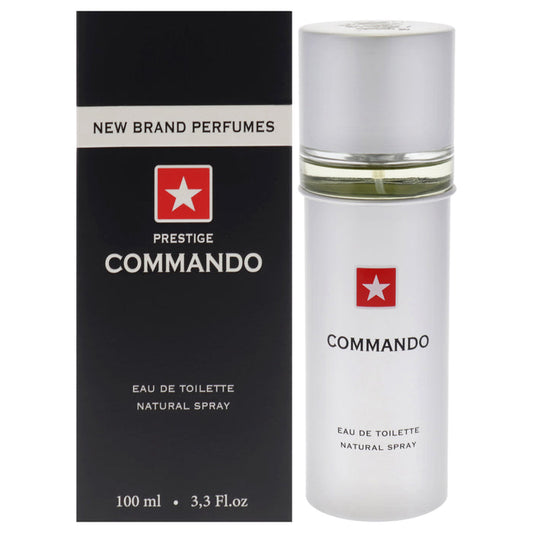 Commando by New Brand for Men - 3.4 oz EDT Spray