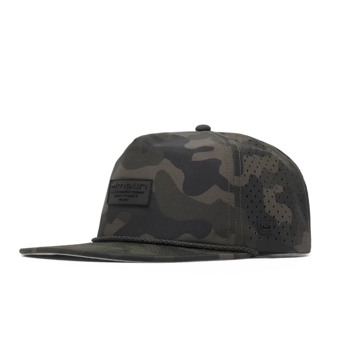 Coronado Brick Hydro Performance Snapback Hat OLIVE CAMO