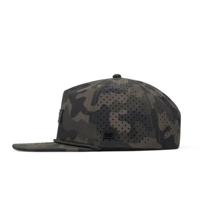 Coronado Brick Hydro Performance Snapback Hat OLIVE CAMO