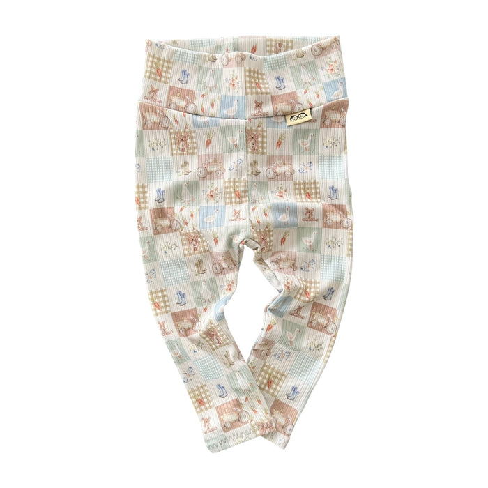 Countryside Patchwork Ribbed Lounge Set
