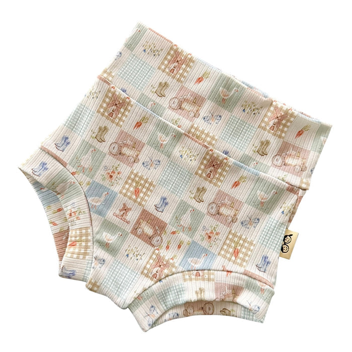 Countryside Patchwork Ribbed Summer Lounge Set