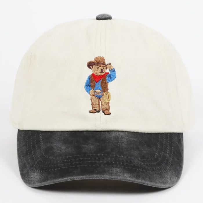 Cowboy Teddy Dad Hat