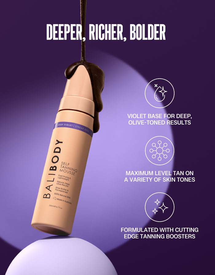 Deep Violet Self Tanning Mousse - Product image 4