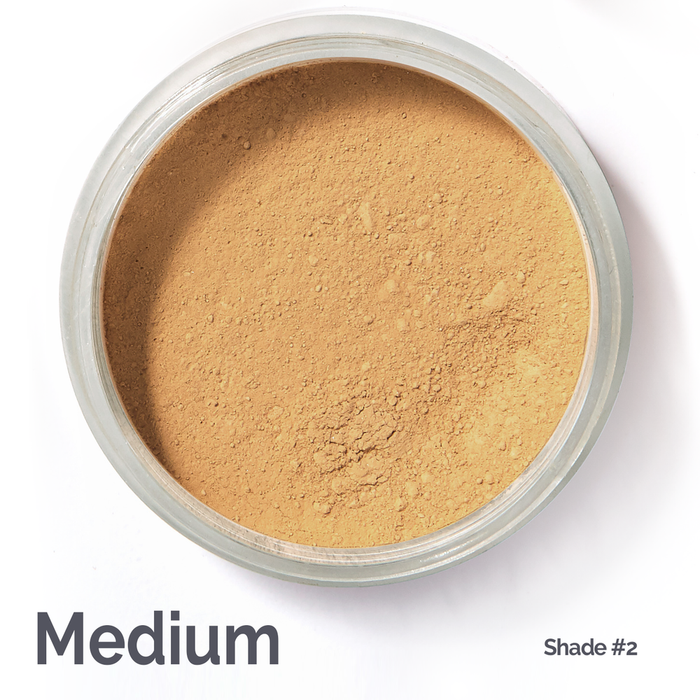 DISCONTINUED - Mineral Powder Sun Protection SPF 50 in Medium #2 | La Bella Donna