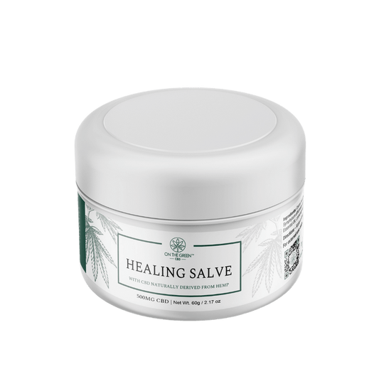 DISCONTINUED -Full Spectrum Healing Salve 500MG Full Spectrum CBD Oil | On The Green