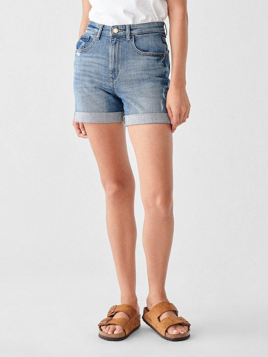 DL1961 Cecilia Classis Short in Lambert - Taryn x Philip Boutique