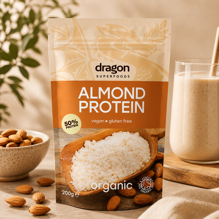 Dragon Food - Mandel Protein - Økologisk - 200 g.
