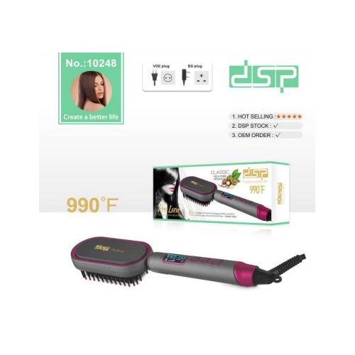 دي اس بي فرشة شعر حرارية برو لوكس - DSP Pro-Lux Heated Hair Brush