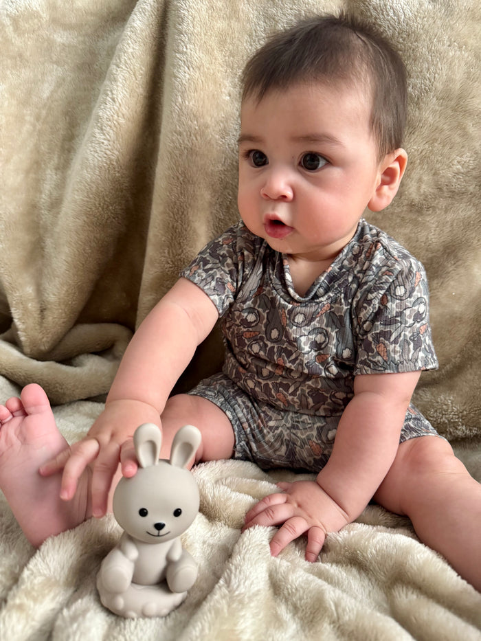 Easter Bunny Camo Ribbed Summer Lounge Set