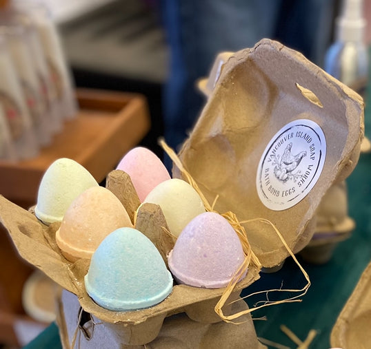 Egg Bath Bombs (6 pack)