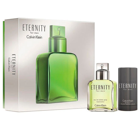 Photo of Eternity by Calvin Klein for Men 3.4 oz EDT 2 PC Gift Set