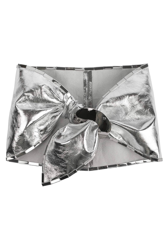 EVEN-BIGGR Jeffrey Campbell Belt Silver