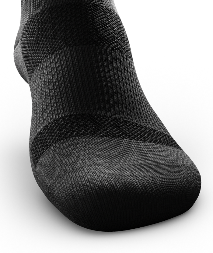 Flagship Black Athletic Knee High Compression Socks