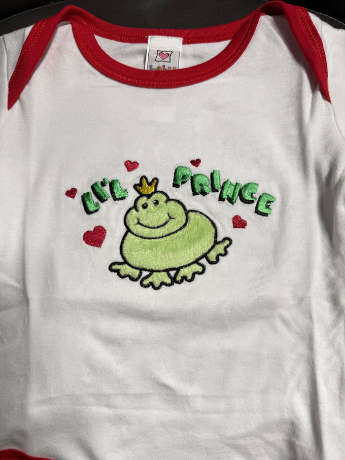 Ganz Baby Lil Prince Short-Sleeve Onesie 3–6 Months Your Oil Tools