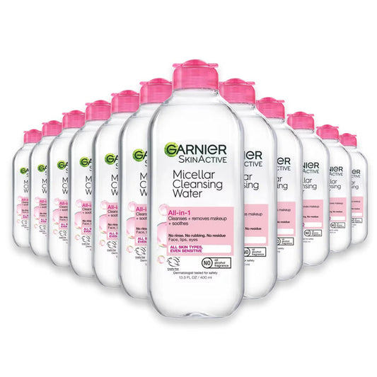 Garnier SkinActive Micellar Cleansing Water All-in-1 - 13.5 oz - 12 Pack