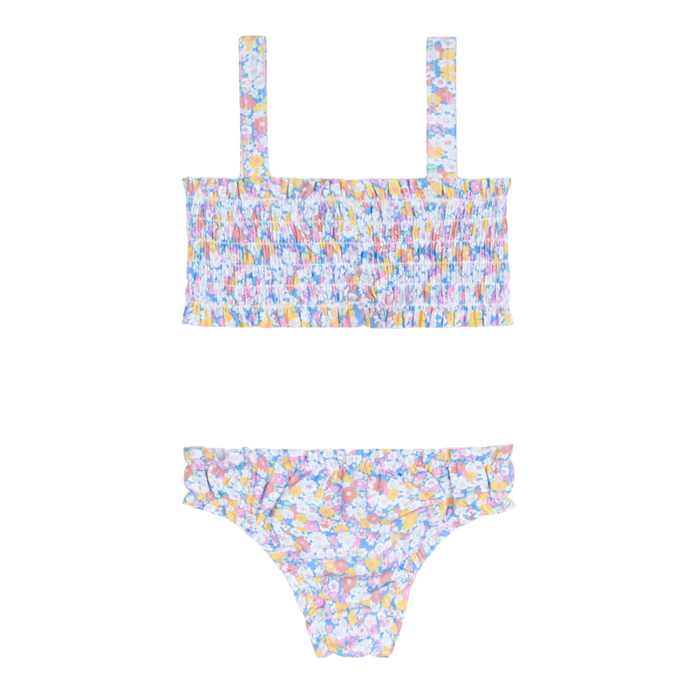 girls jasmine blossom smocked bikini
