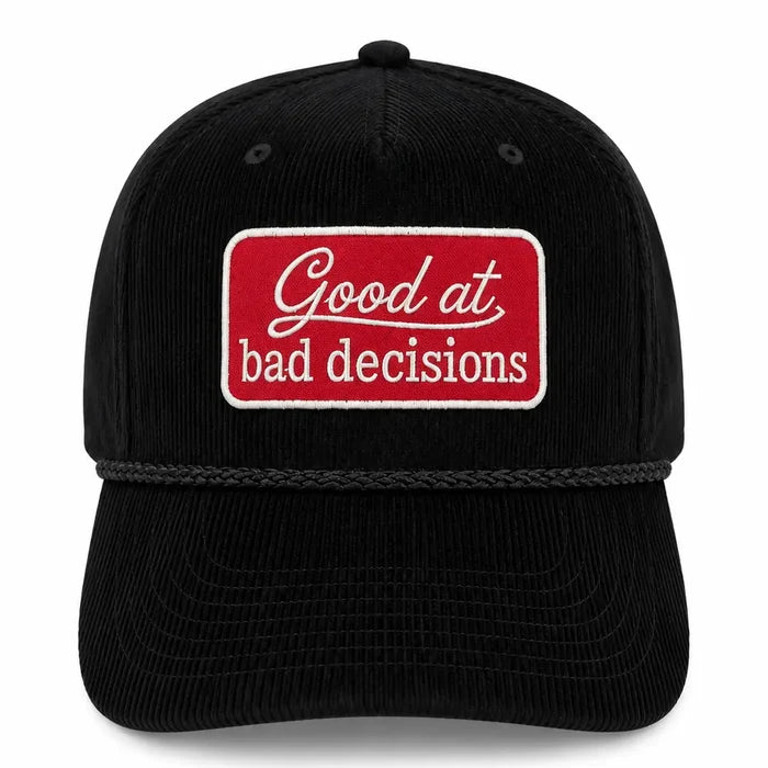 Good At Bad Decisions Trucker Hat